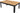 Billard convertible 7FT Prego duo noir et bois