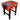 Futbolín Roberto Sport Roby Color Rojo